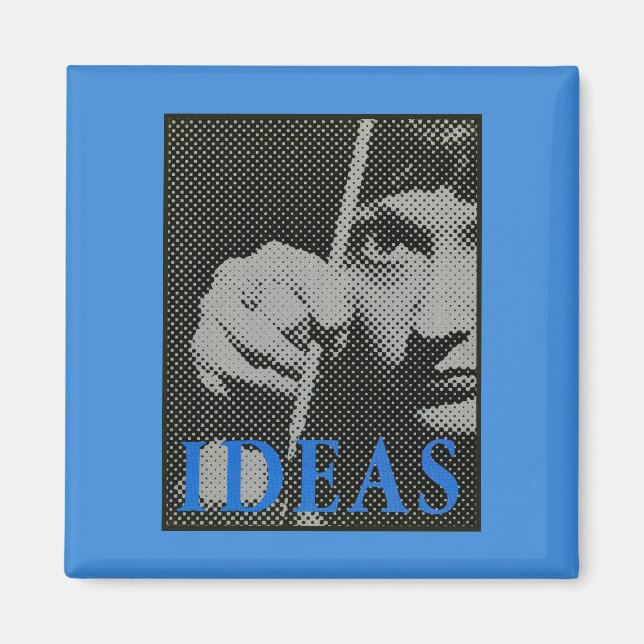 Ideas - 1981 promo graphic magnet (Front)