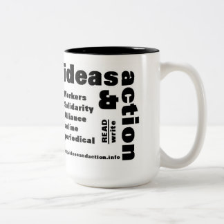 ideas & action wsa web zine coffee mug