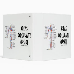 Ideas Circulate Inside Circulatory System Binder