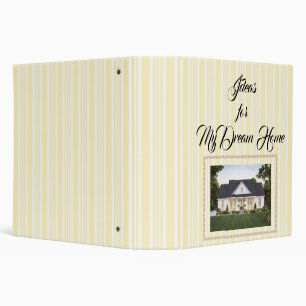 “Ideas for My Dream Home” Binder