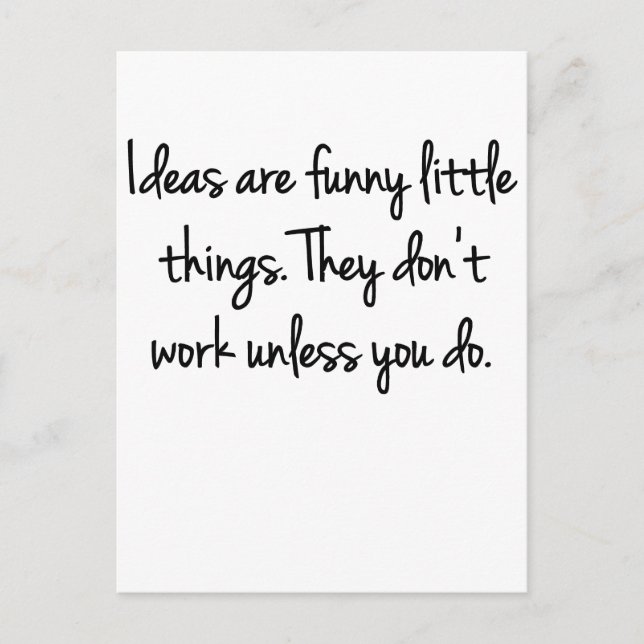 Ideas Postcard (Front)