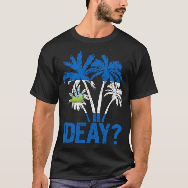 Ideay ?, Tshirt nicaraguayen, drapeau nicaraguayen (Devant)