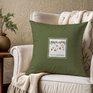 Idée cadeau familial de Coussin de Noël minimalist