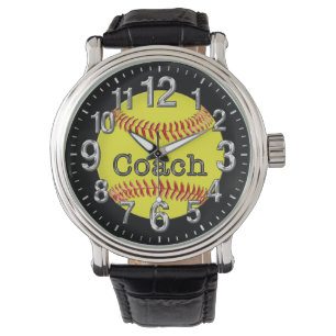 Idées Cadeaux Coach Softball, Montres Softball Coo