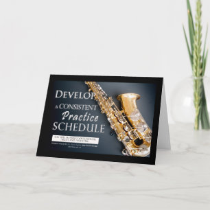 Idées de cadeaux pour saxophone - Cartes de leçon 