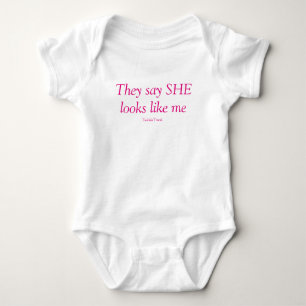 Identical twin girl bodysuit
