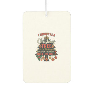 Identify As Christmas Tree Crown Balls Air Freshener