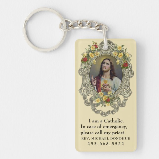 Identité catholique Coeur sacré de Jésus  (Devant)