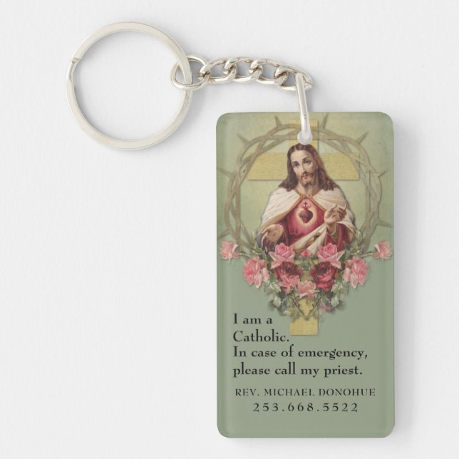 Identité catholique Le coeur sacré de Jésus (Devant)