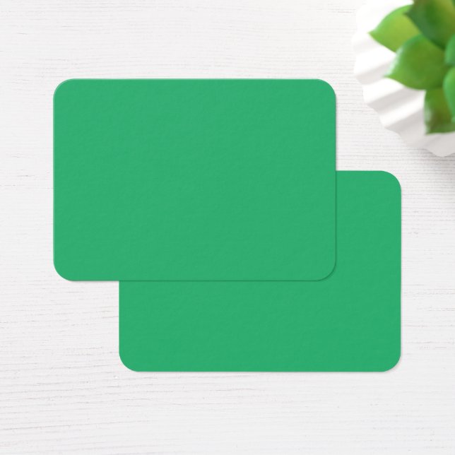 Identité Verte Fraîche | Cartes de Profil Premium (Bureau)