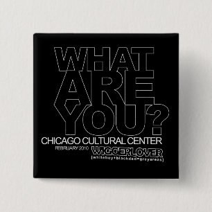 IDENTITY CRISIS 2 INCH SQUARE BUTTON