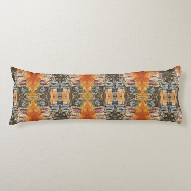 Ideography of Golden Light Body Pillow (Front)
