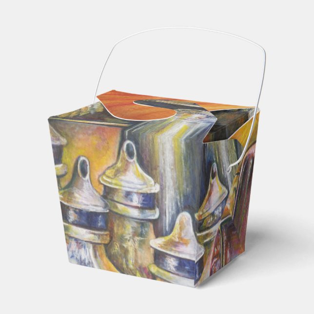 Ideography of Golden Light Favor Box (Front Side)