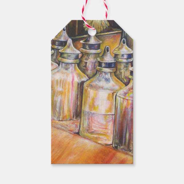 Ideography of Golden Light Gift Tags (Front)