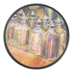 Ideography of Golden Light Hockey Puck