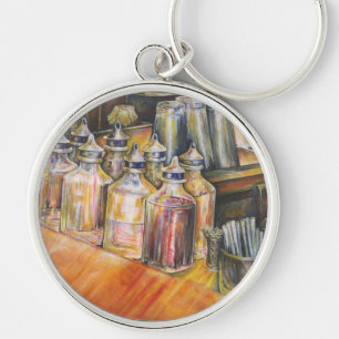 Ideography of Golden Light Keychain