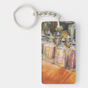 Ideography of Golden Light Keychain