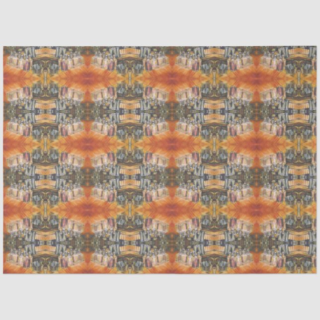 Ideography of Golden Light Tissue Paper (Front)