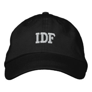 IDF ISRAEL DEFENSE FORCE EMBROIDERED HAT