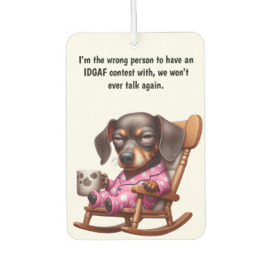 IDGAF  AIR FRESHENER