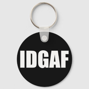 IDGAF KEYCHAIN
