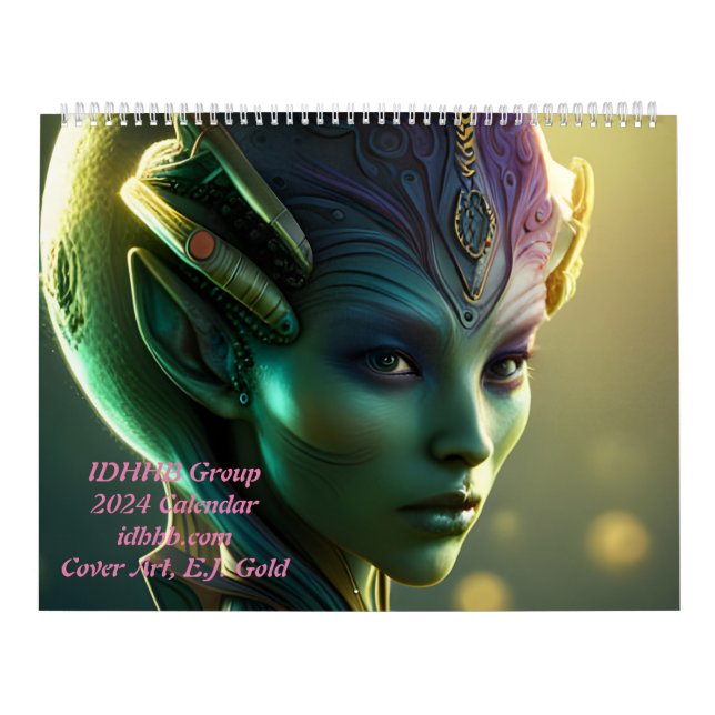 IDHHB Group 14 images 14 Artists 2024 Calendar (Cover)