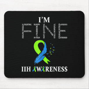Idiopathic Intracranial Hypertension Awareness Iih Mouse Pad