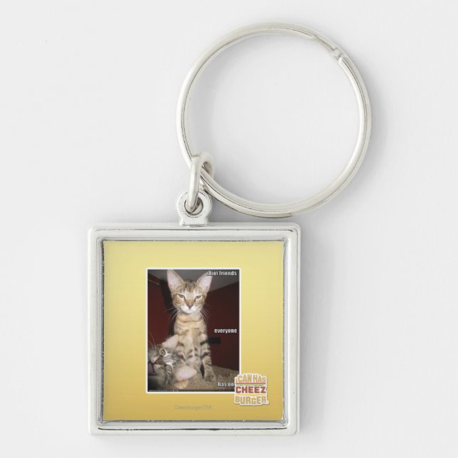 Idiot Friends Keychain (Front)
