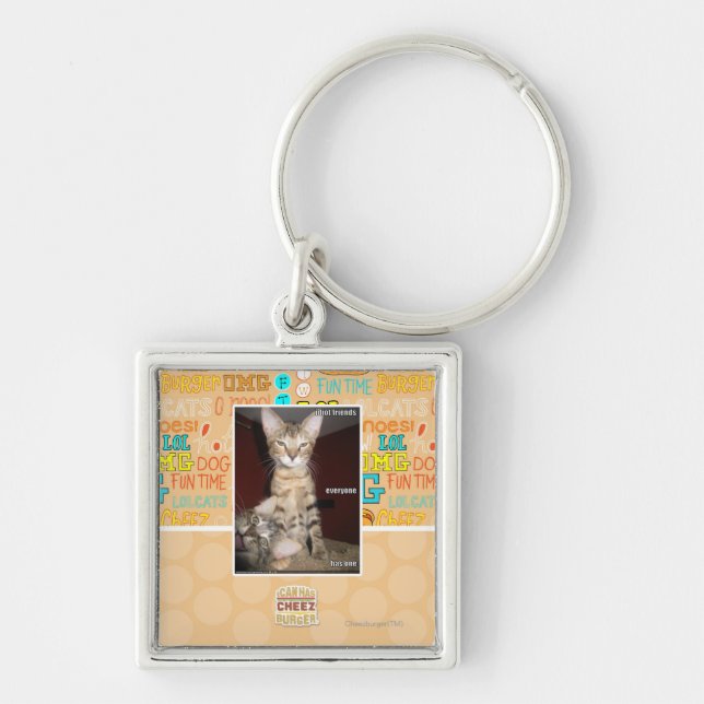 Idiot Friends Keychain (Front)