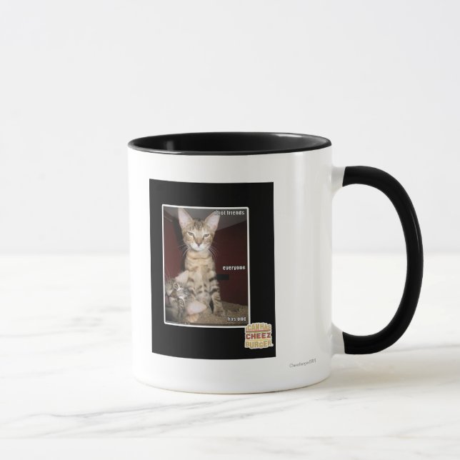 Idiot Friends Mug (Right)