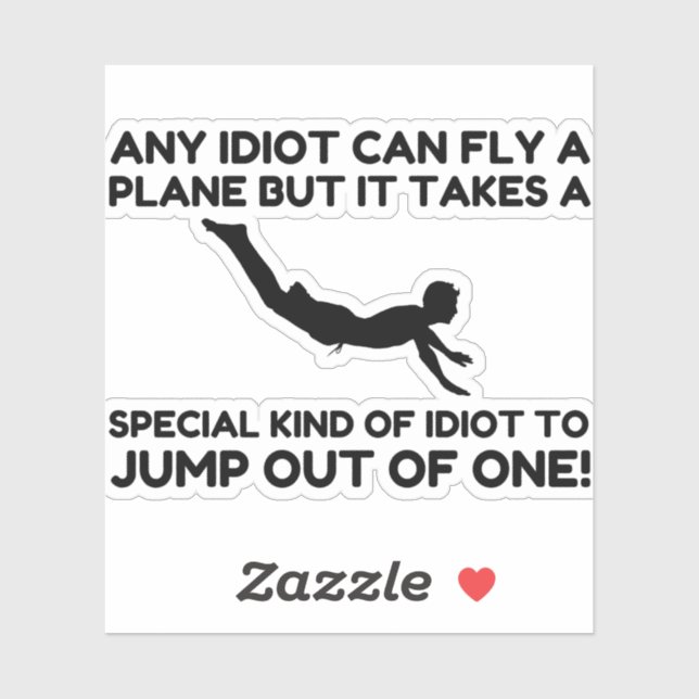 IDIOT SKYDIVING (Sheet)