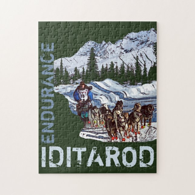 IDITAROD JIGSAW PUZZLE (Vertical)