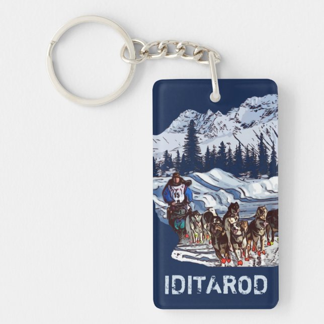 IDITAROD KEYCHAIN (Front)