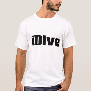 iDive, graphic, shirt, tshirt, sport, hobby T-Shirt