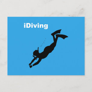 iDiving Postcard