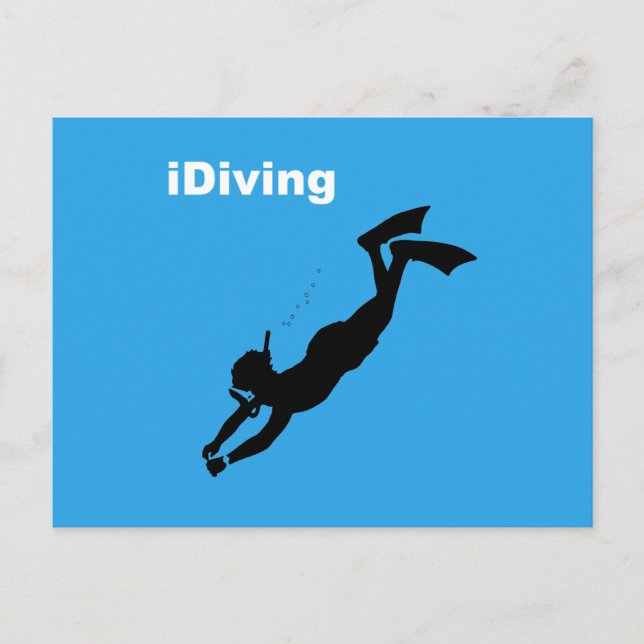 iDiving Postcard (Front)