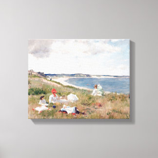 Idle Hours by William Merritt Chase Canvas Print