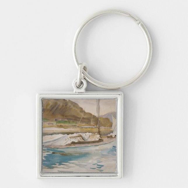 Idle Sails Keychain (Front)