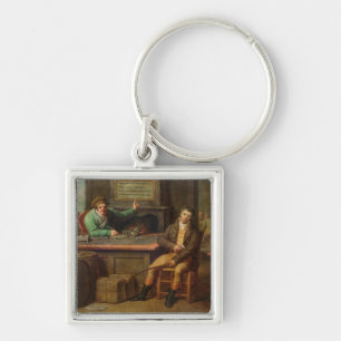 Idleness, 1818 keychain
