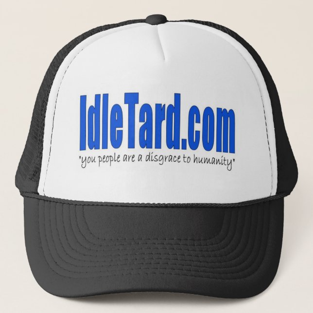 IdleTard.com trucker hat (Front)
