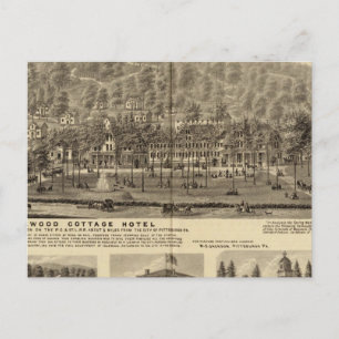 Idlewood Cottage Hotel near Pittsburgh Postcard