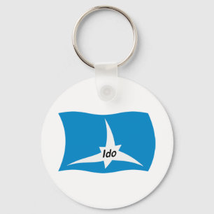 Ido Flag Keychain