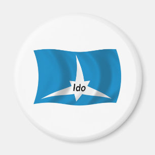 Ido Flag Magnet
