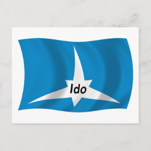 Ido Flag Postcard