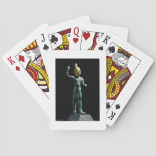 Idol of the storm god Baal, from Syria, Bronze Age Playing Cards