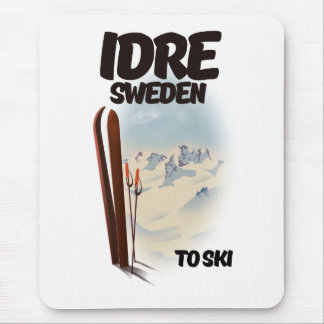 Idre Sweden to ski Mouse Pad