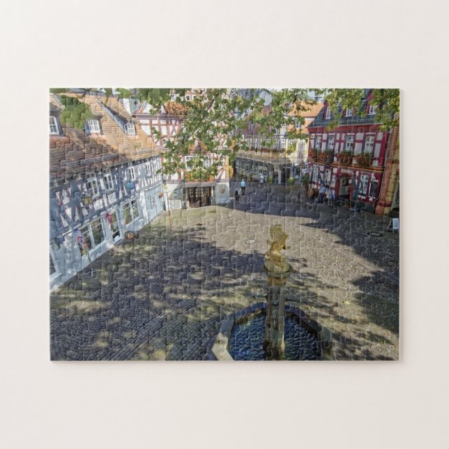 Idstein, Germany - Historical Town Centre Jigsaw Puzzle (Horizontal)