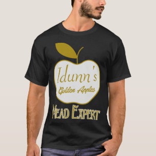 Idunn s Golden Apples Mead Expert Asatruar Viking T-Shirt