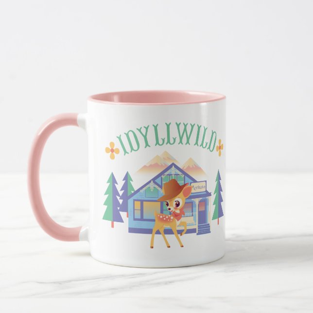 Idy_Lu Deer Idyllwild Merkaba  Mug (Left)