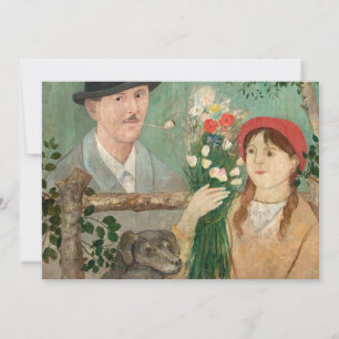 Idyll Beside a Fence Tadeusz Makowski